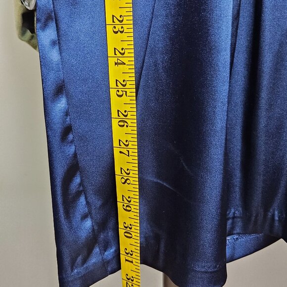 Juniors B. Darlin Trixxi style navy beaded high waist pleated mini dress 5/6245 - Picture 10 of 11